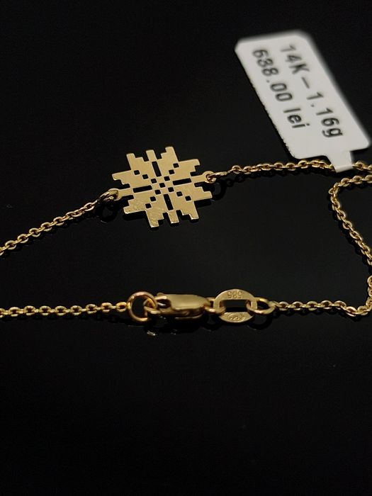 Bijuteria Royal bratara din aur 14k 1.16 gr