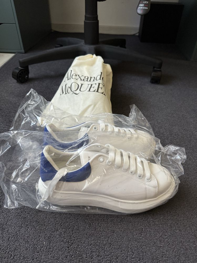 Alexander Mcqueen Albastru Alb 43