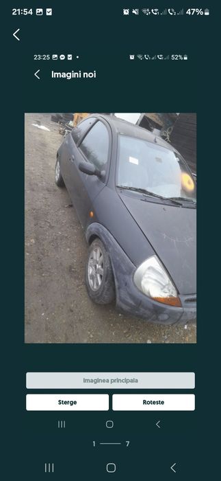 Vând 2  jante R 14 ford Ka au și anvelope 165 70 14 iarna bune ca noi