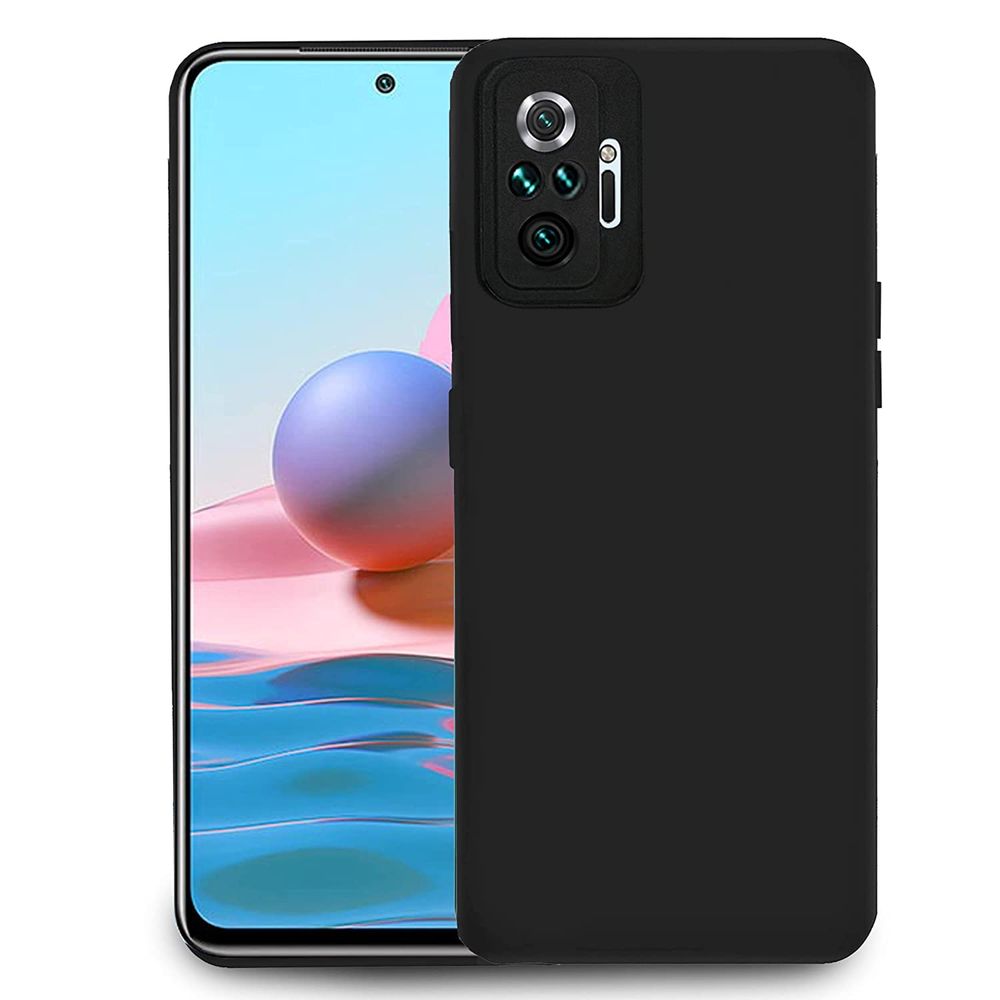 XIAOMI Redmi Note 8T/9/10 PRO - Husa Slim Silicon Neagra Clara