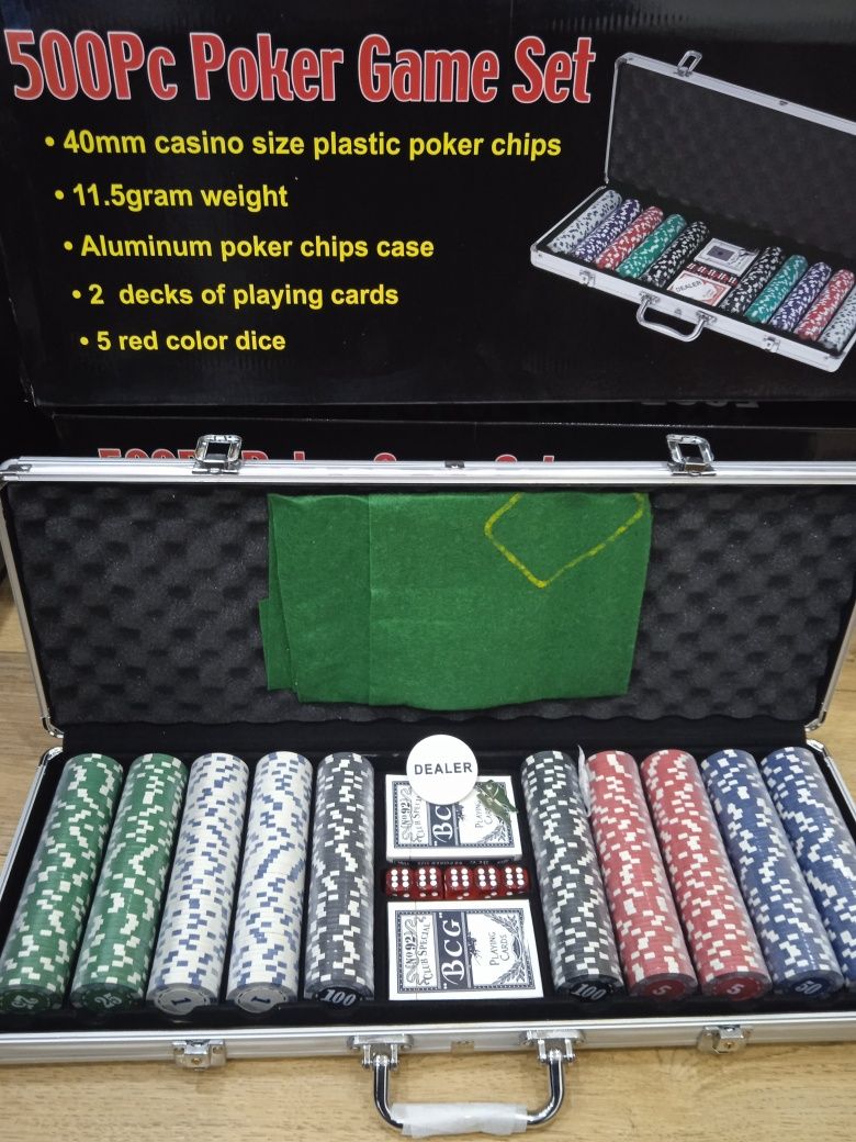 Set poker 500 jetoane