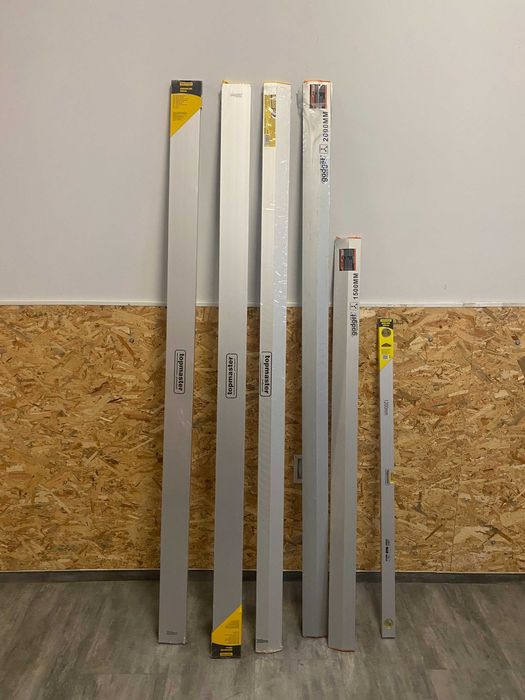 Мастар алуминиев 2000 мм/Шлайф лентов /Многофункц./Разпъвачка