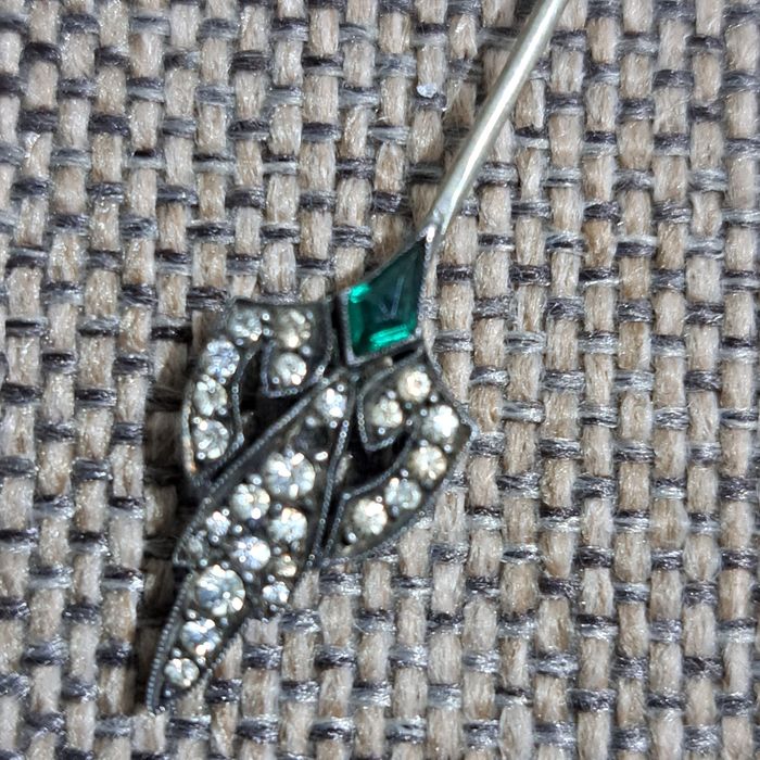 Brosa vintige argint 925