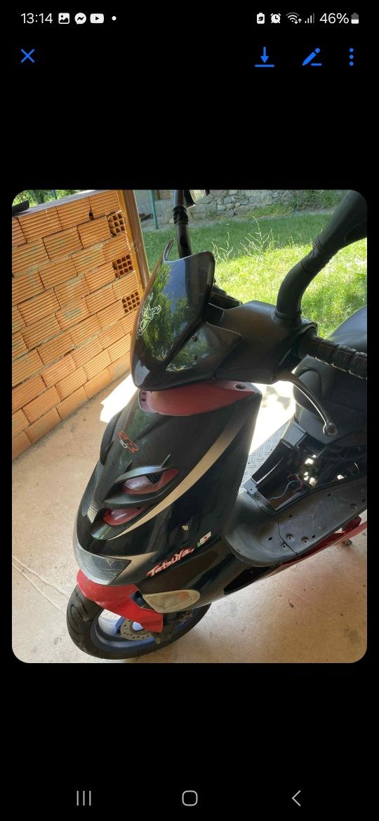 Aprilia sr Di-tech на части