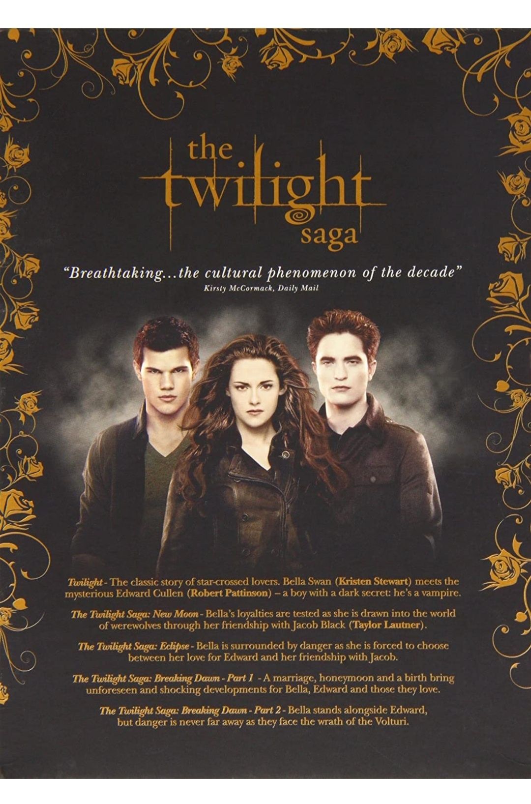 Filme DVD The Twilight 1-5 BoxSet Complete Collection  Originale