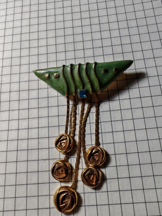 Брошка советских времён.