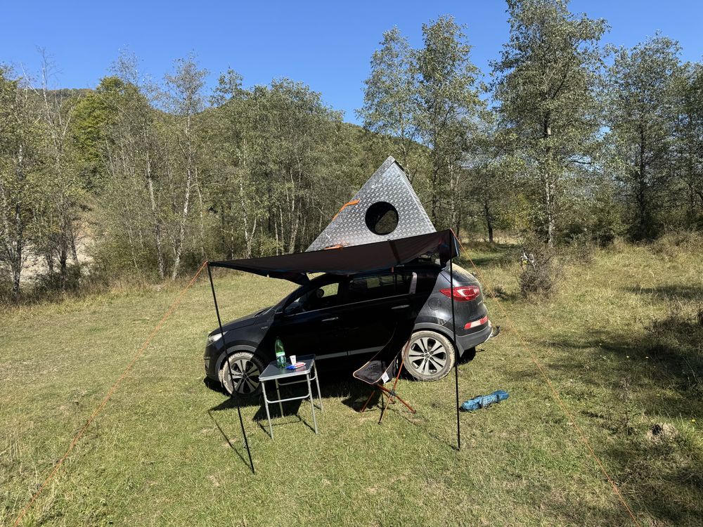 Cort de plafon / cort auto cu prindere pe plafon / roof tent aluminiu
