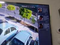Видеонаблюдения Распознавания лиц, 8 канальный IP NVR 4K, H.265+