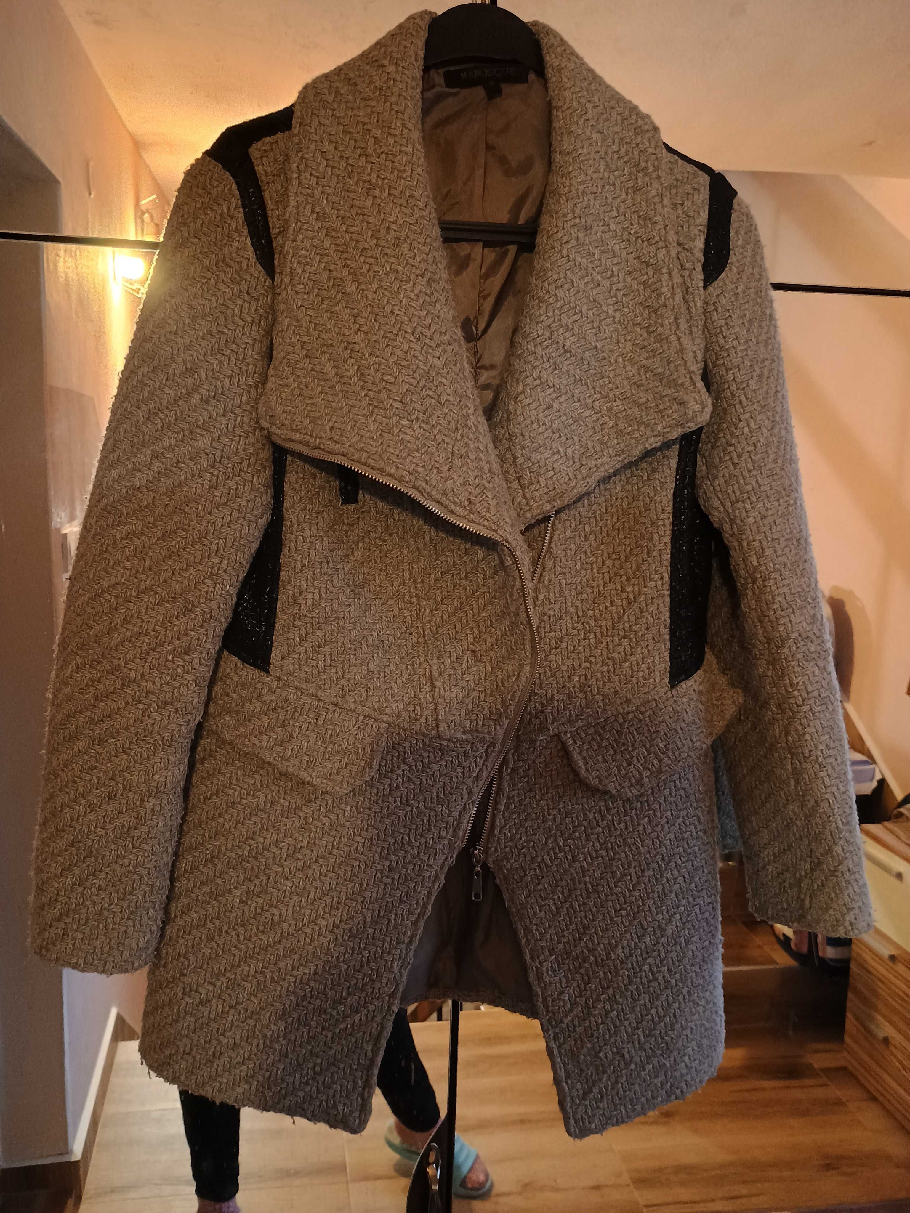Асиметрично палто, елегантно