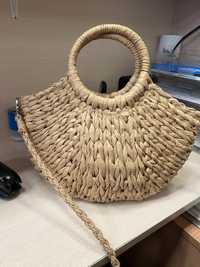 Чанта тип кошмица - плетена