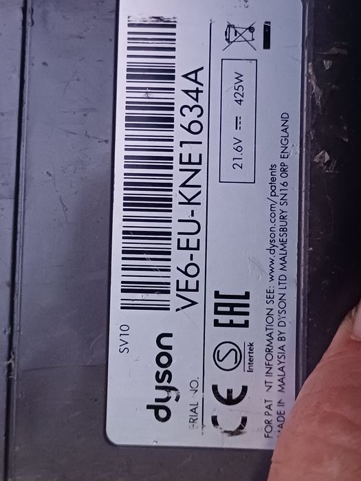 Baterie  DYSON V8  cu celule schimbate originale Samsung.