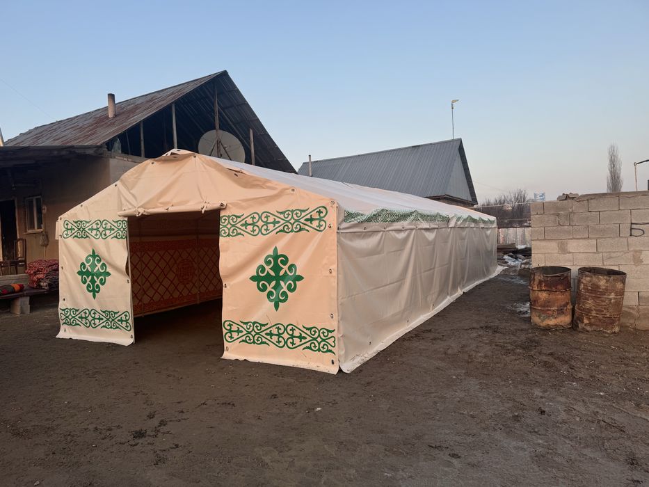 Дайын бизнес палатка сатылады жагдайы жаксы  новый  120адамга Арналган
