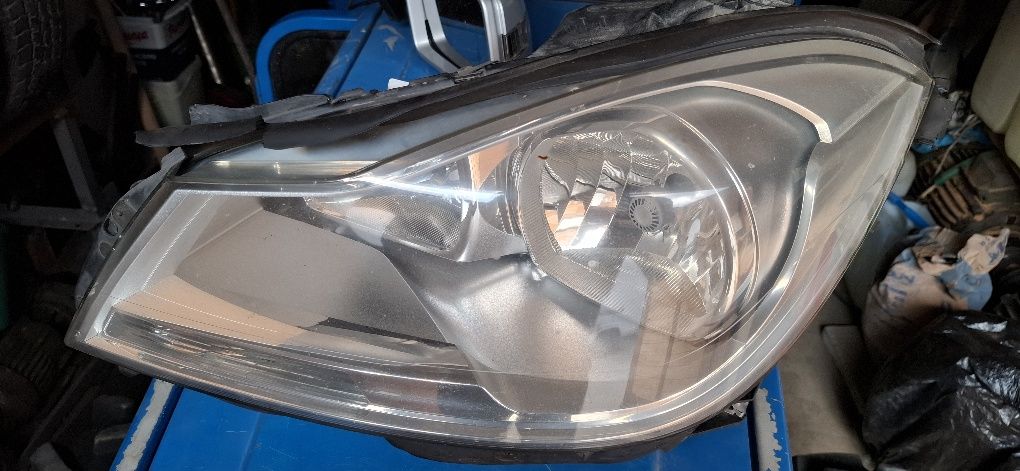 Mercedes w204 фарове и дясно огледало комплект
