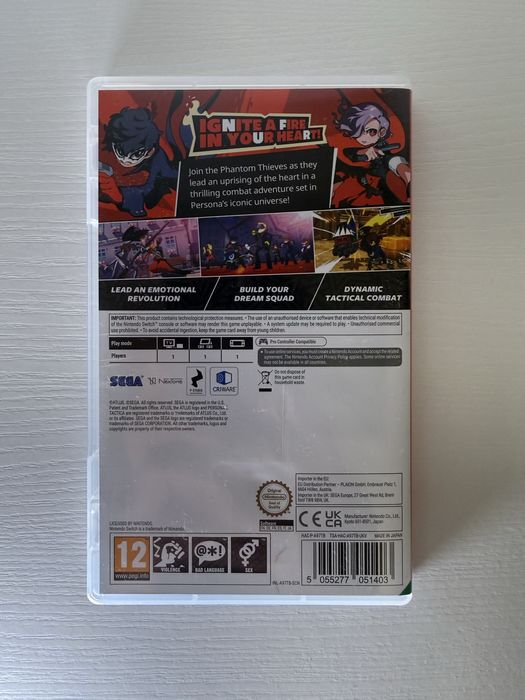 Persona 5 Tactica Nintendo Switch