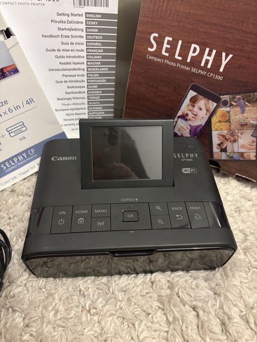 Canon Selphy CP1300 + Hârtie foto (36 buc)