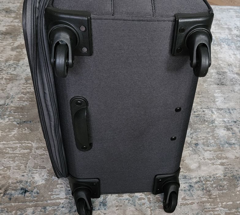 Troler Lamonza, culoare gri închis, 75cm