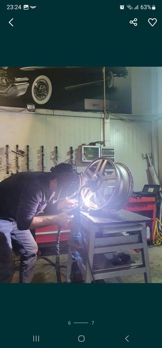 Sudura jante aluminiu