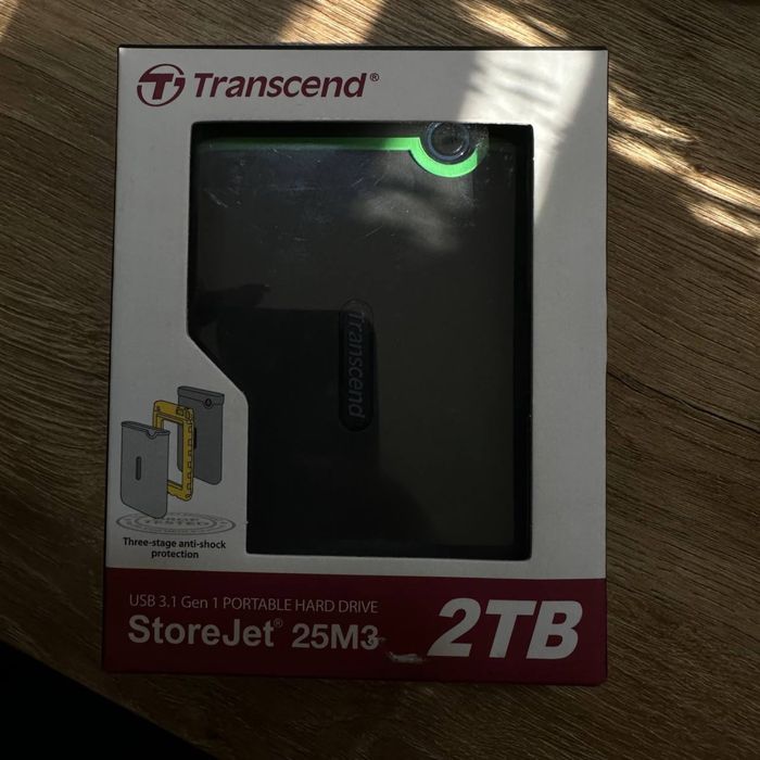Transcend StoreJet 25M3 USB 3.1 оригинал 100%