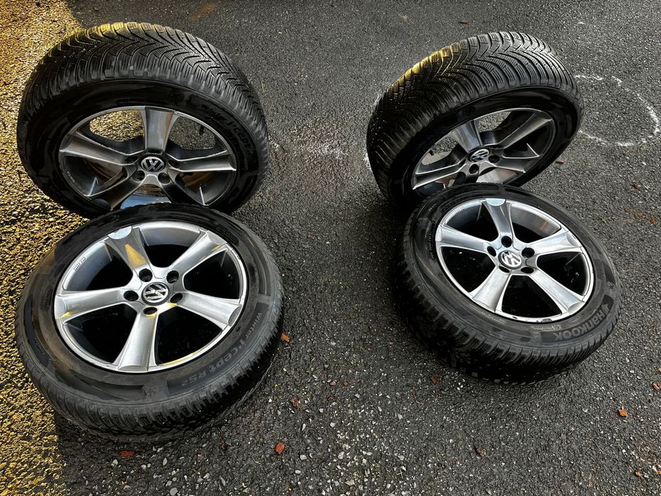 Vand jante VW cu anvelope iarna