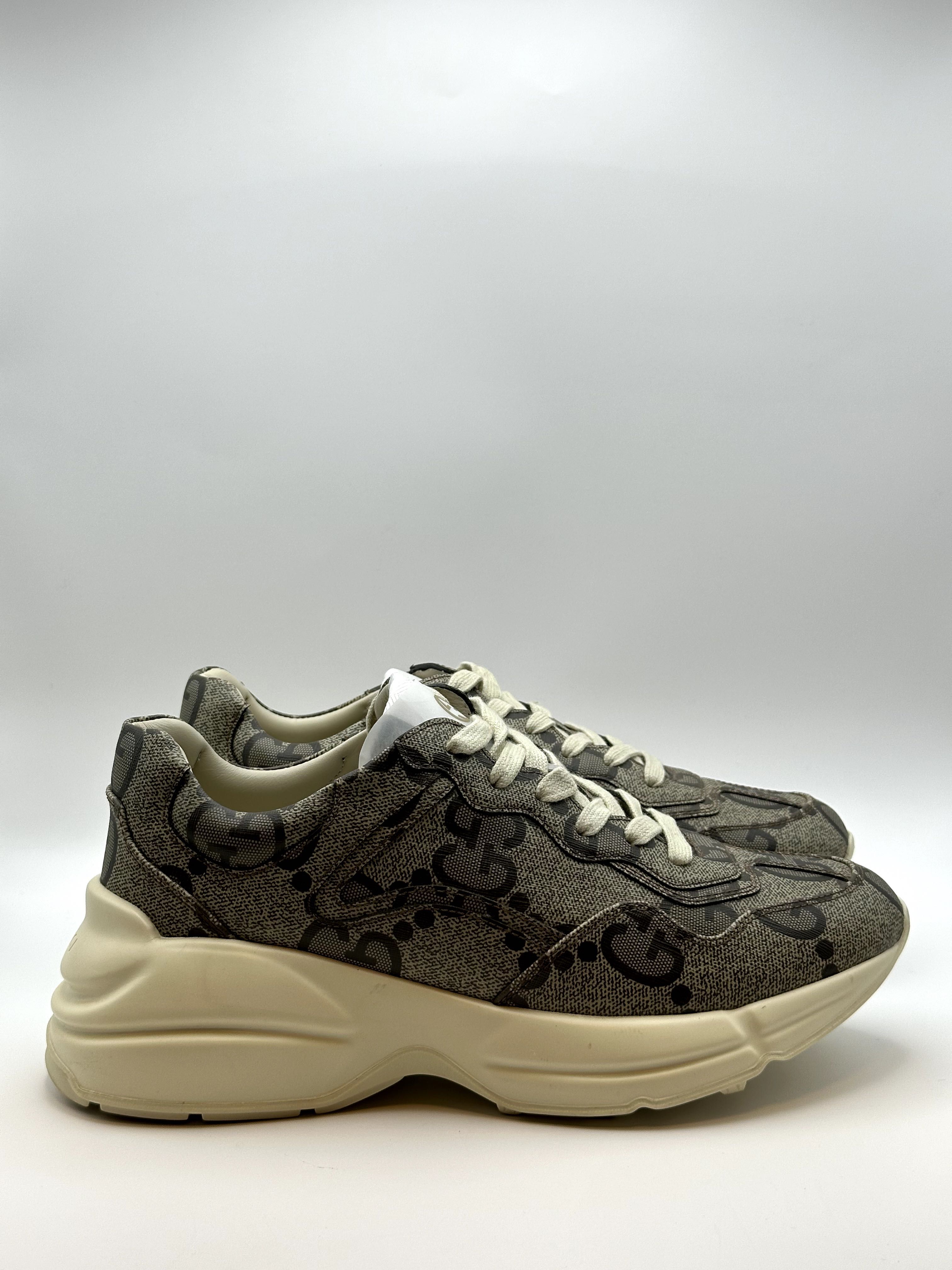 Gucci Rhyton Brown Multilogo Sneakers