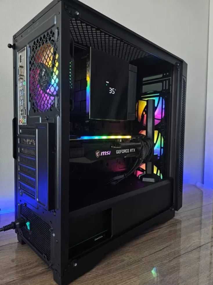Геймърски компютър! RTX 4060TI, Intel i7-14700КF, 32GB RAM, Ново!