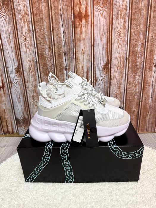36-45 Versace Chain Reaction Full White