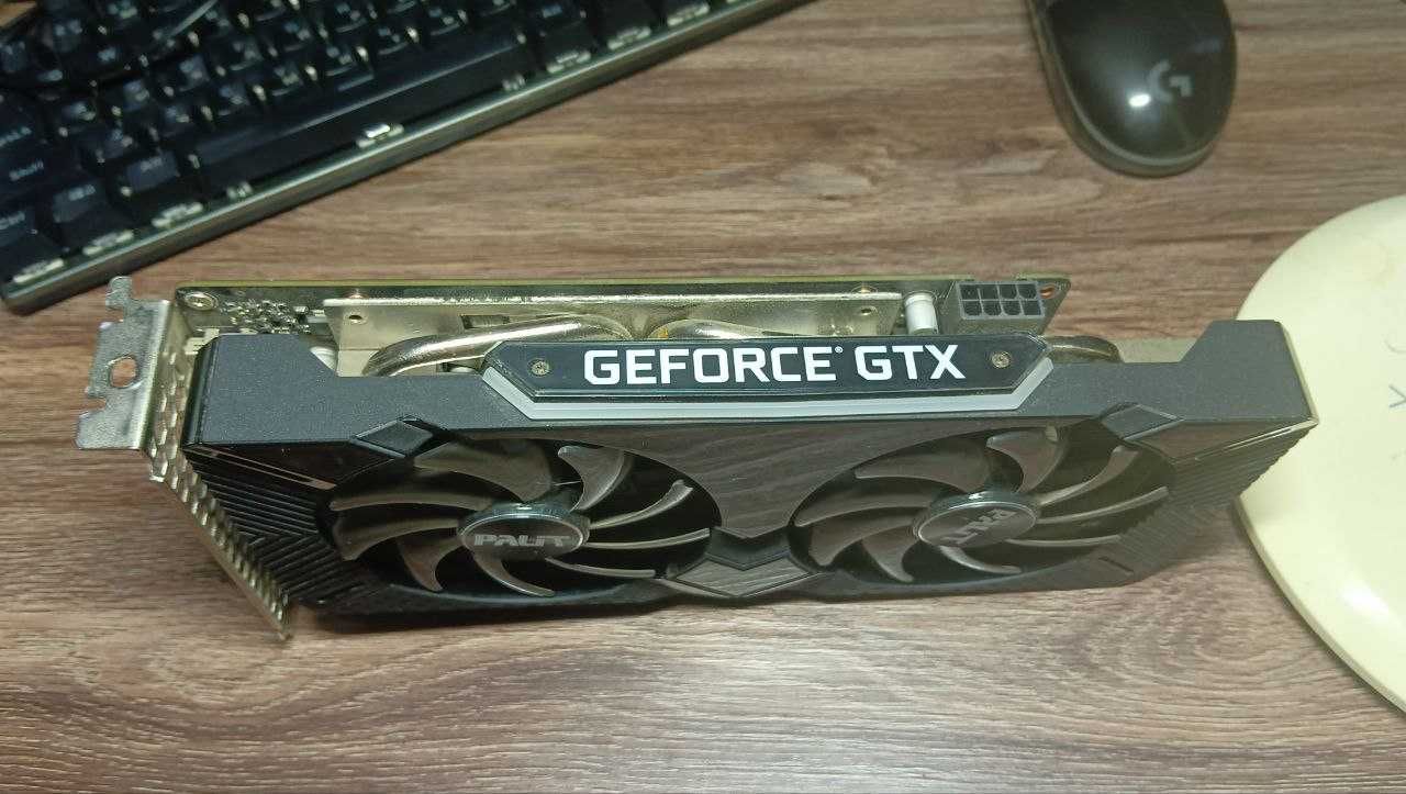 GTX 1660ti 6 GB + коробочка (первый владелец)