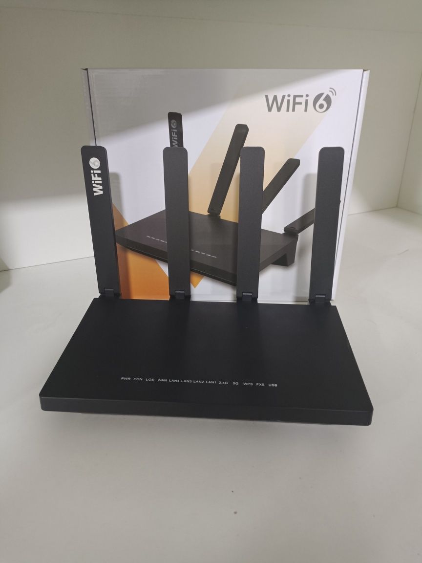 GPON modem wifi 6 pokoleniya dlya uzonline