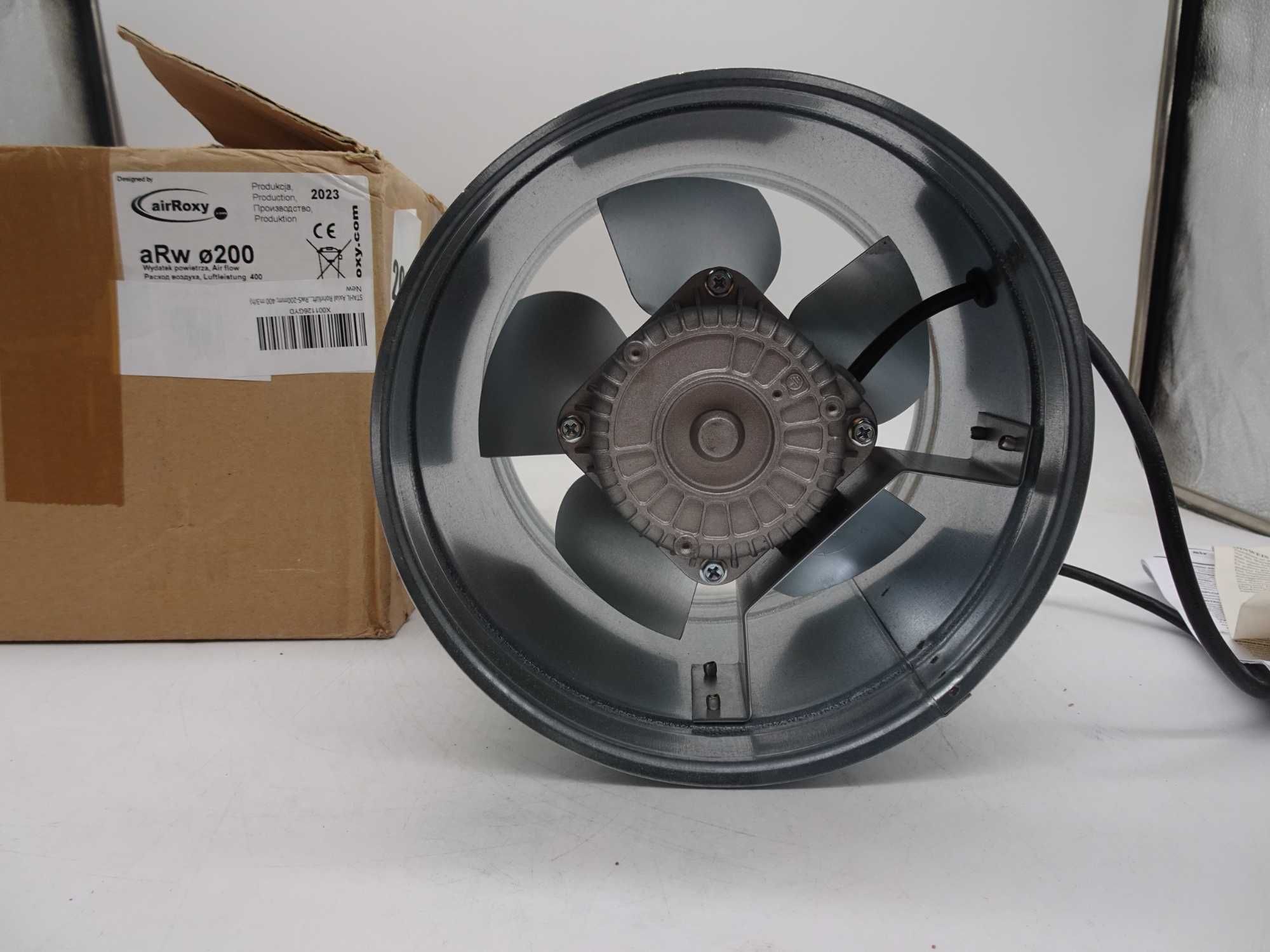 AirRoxy Ventilator industrial Sistem pentru aerisire 200mm