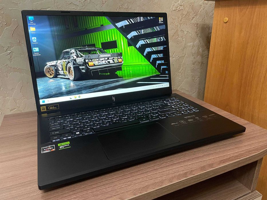 Ноутбук Acer Nitro /Ryzen 5-7535hs/16Gb Ram/512Gb ssd m2/GeForce 2050/