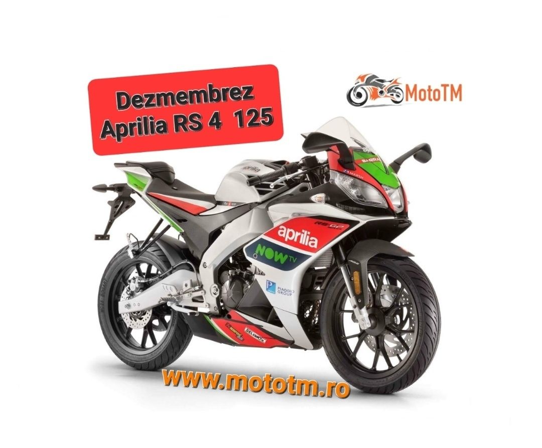 Dezmembrez Aprilia RS4 125