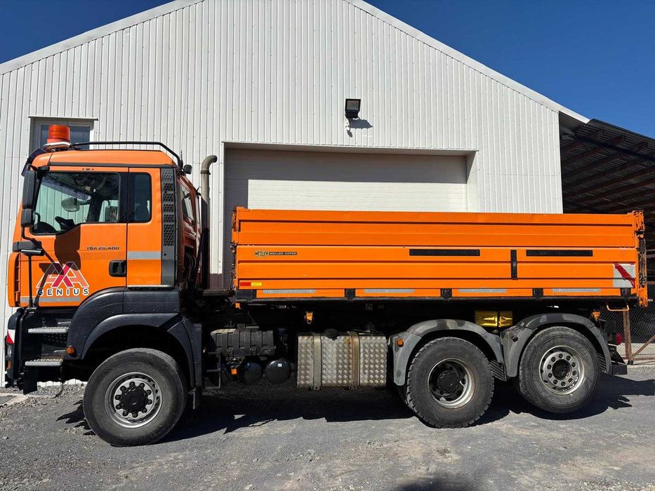 MAN TGS 6X4-4,EURO 4, echipat de iarnă