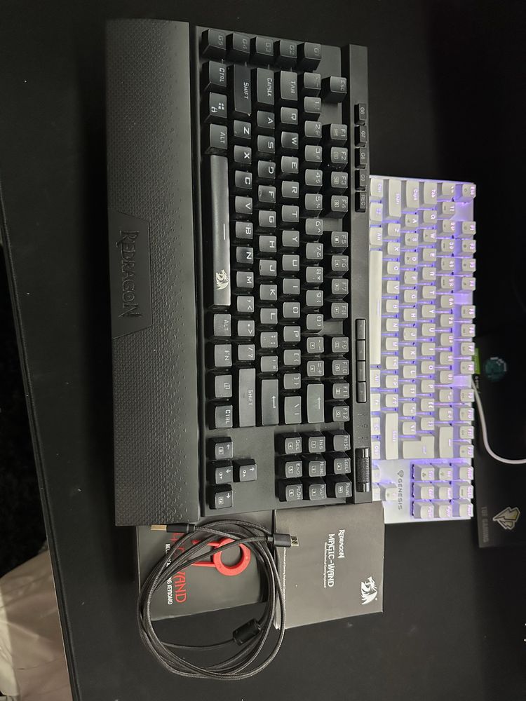 Геймърска механична клавиатура redragon Magic-wand K587RGB
