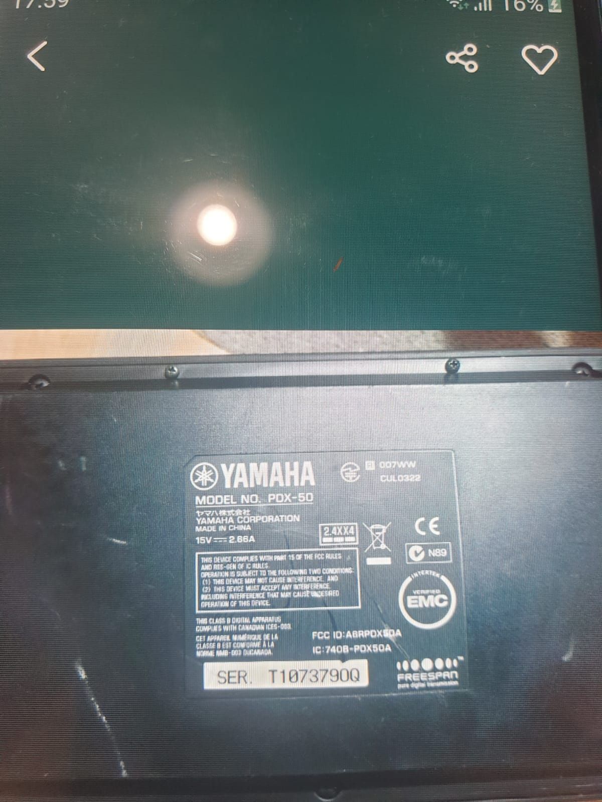 Boxa Yamaha PDX - 50