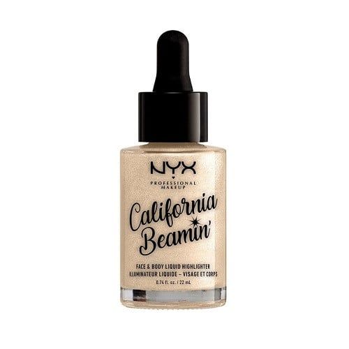 Iluminator lichid, NYX, California Beamin, 03 Pearl Necklace, 22 ml