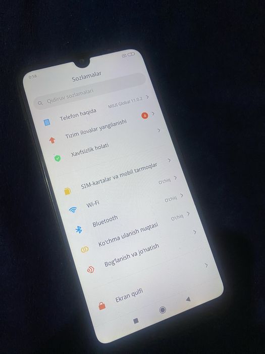 Redmi 7 32Gb xama joyi iwlidi