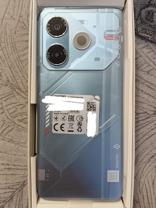 Техно пова нео6 8-128gb