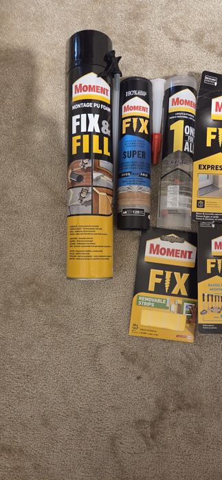 Kiti cu produse Moment a câte 15 produse fiecare 
Produsele i