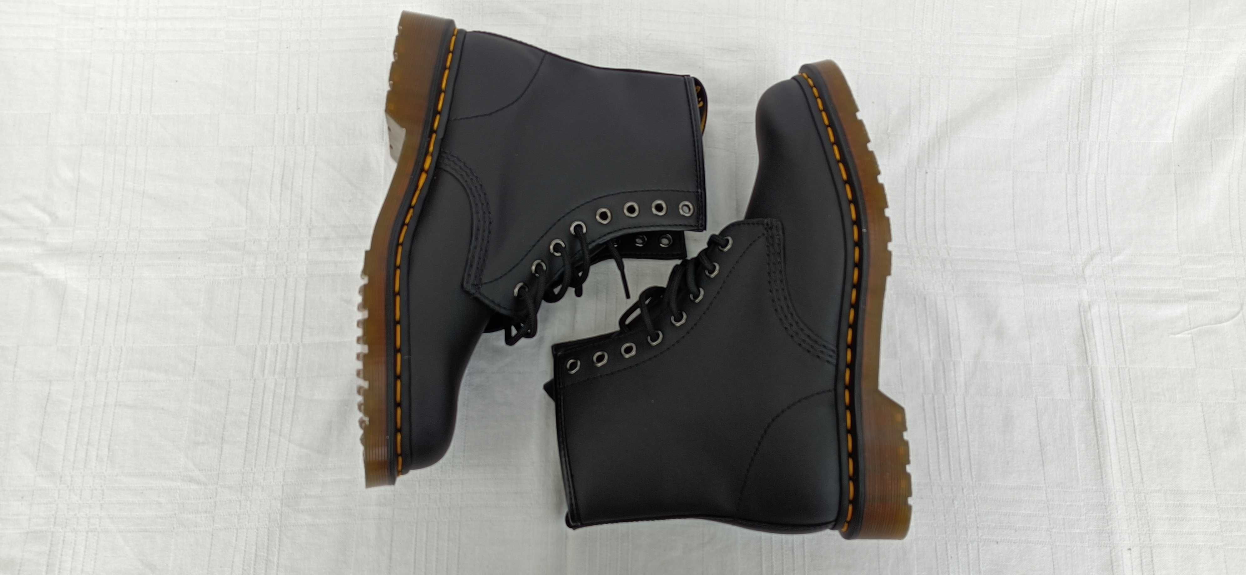 Dr Martens 1460 Black Nappa ghete unisex 38 și 39