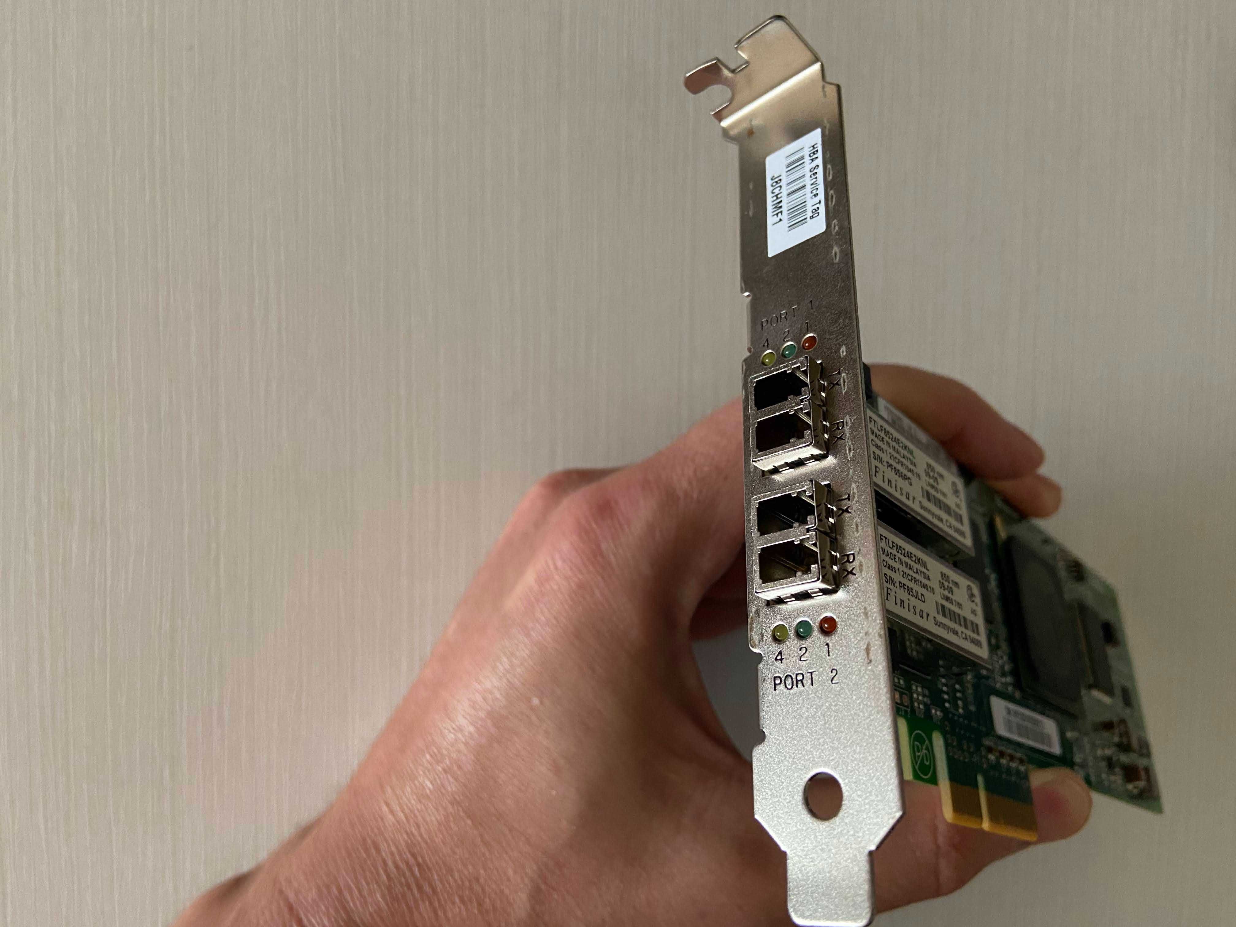 QLogic QLE2462 4Gb Dual Port Fibre Channel HBA адаптер