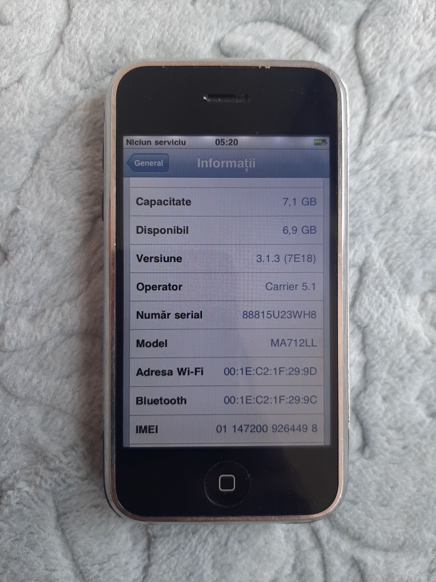 IPHONE 1st Generation 2G model Apple A1203