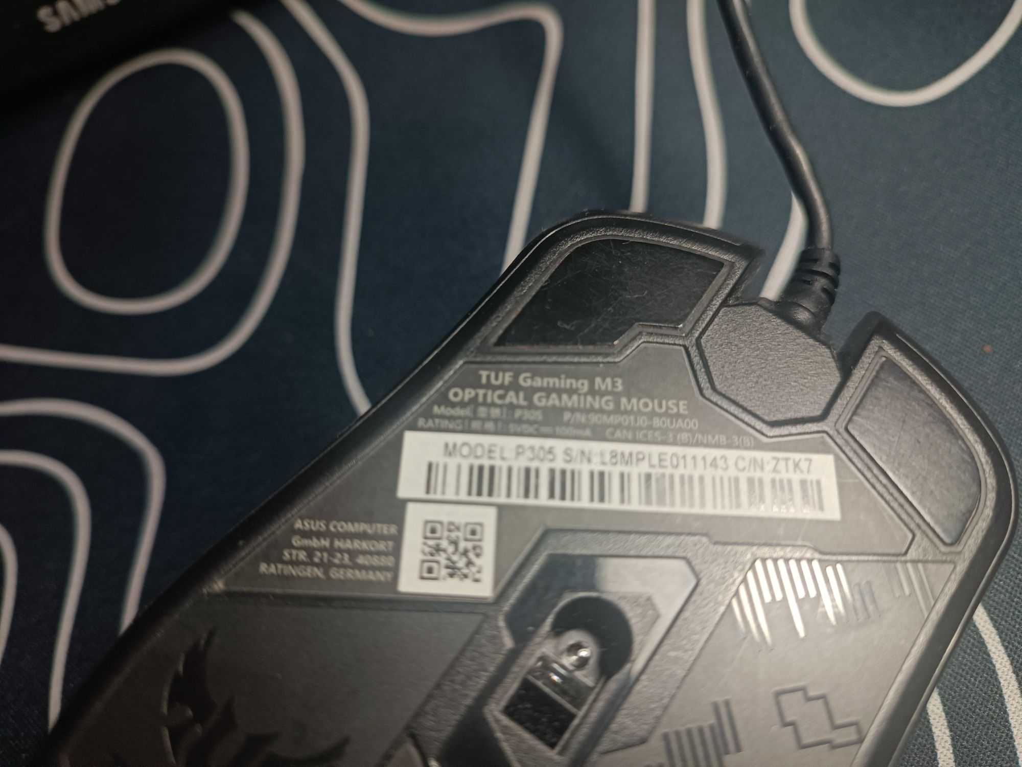 ASUS TUF gaming m3 mouse ARGB
