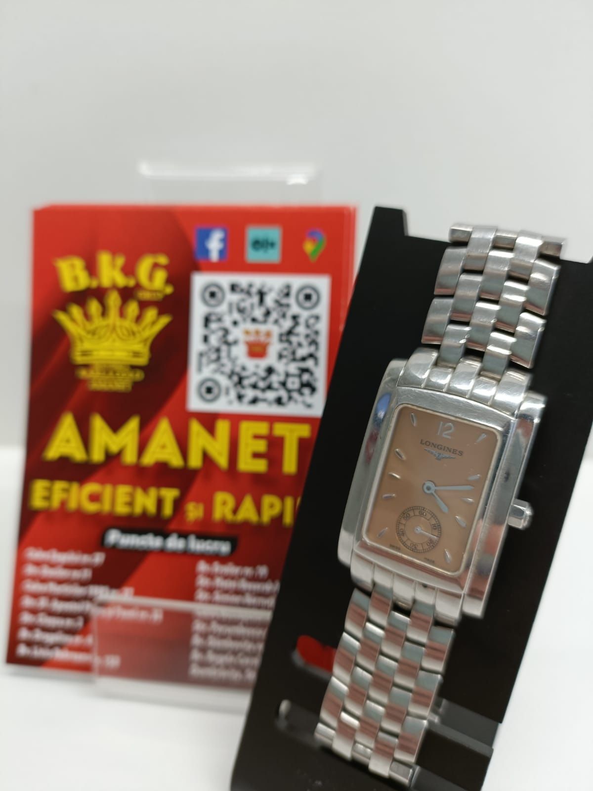 Ceas Longines Dolce Vita Amanet BKG