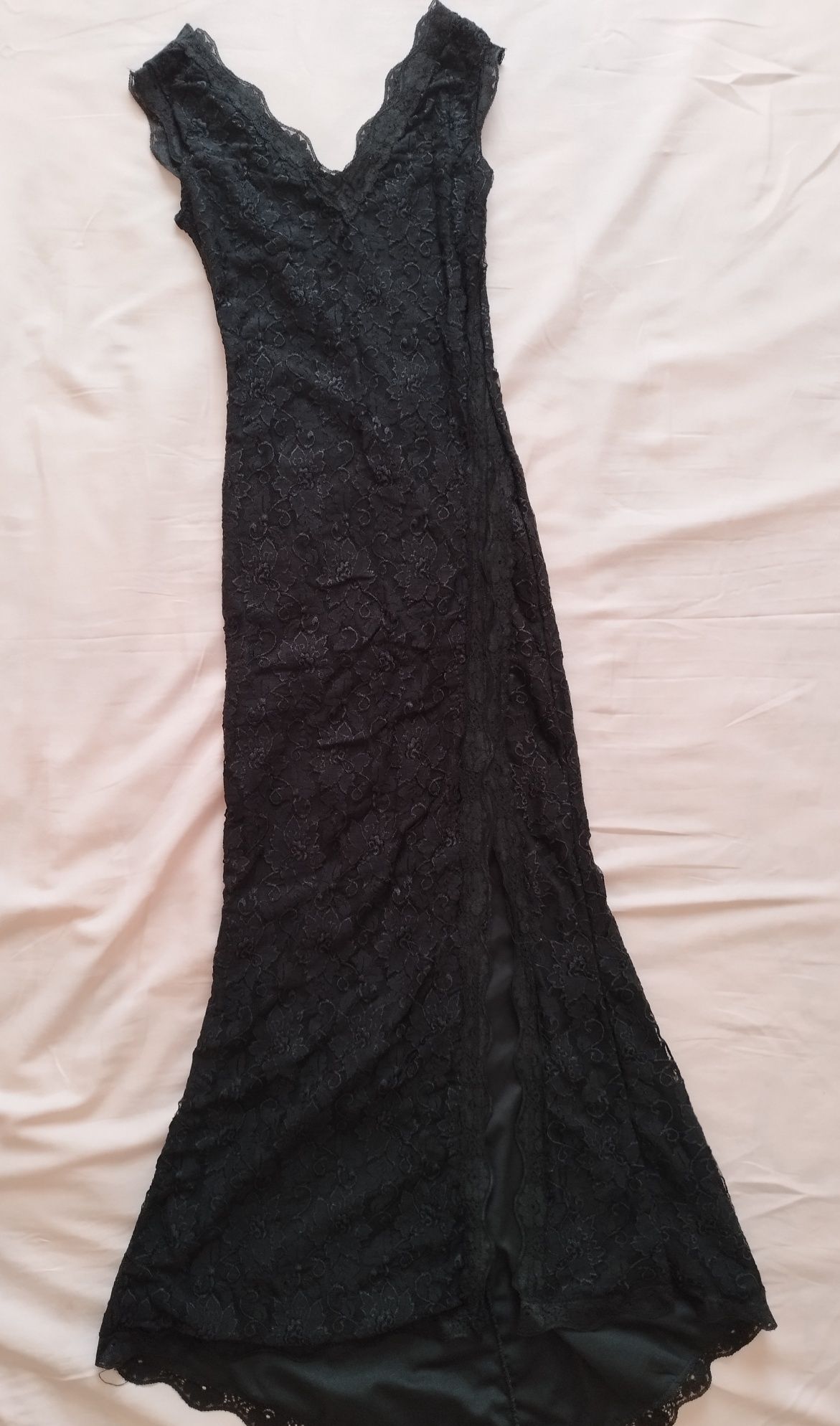 Платье чёрное (длинное)