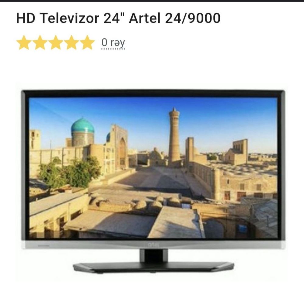 Artel Telvizor 24 Model:Art led 9000 Ekran ruxsati: HD 720p