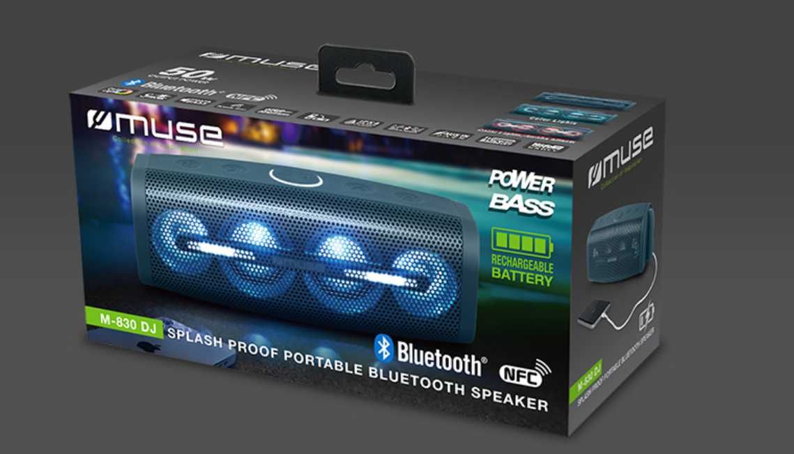 BOXA  MUSE de 80w - : party ,  plaja , picnic, by  FRANCE - Promotie