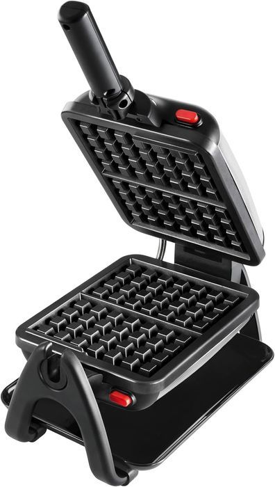 Aparat de Vafe Tefal WW756D King Size, 2 Plăci, Inox, Rotativ