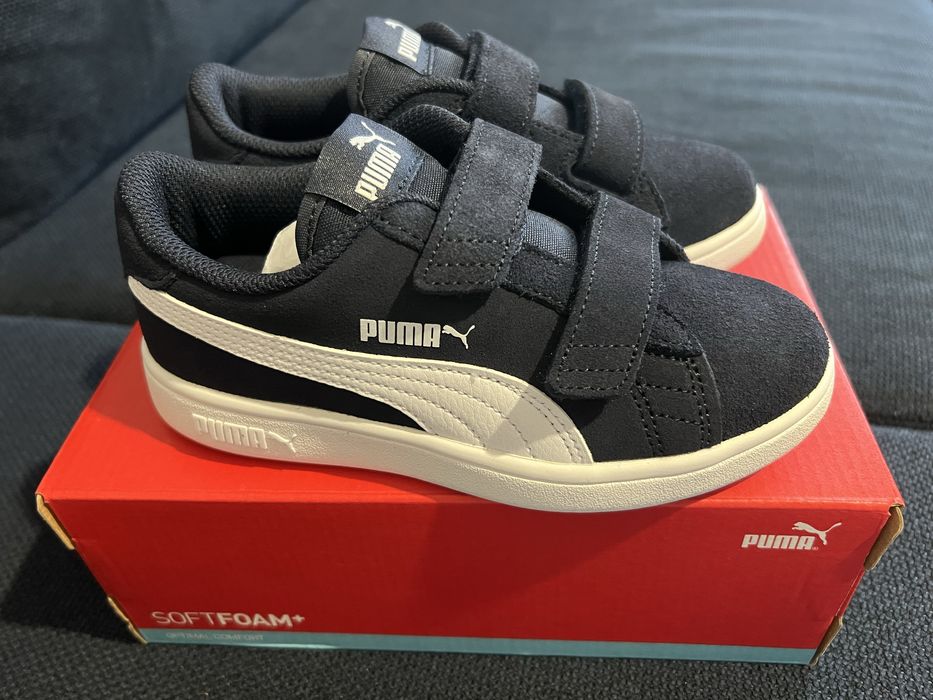 Puma piele intoarsa marime 31 NOI