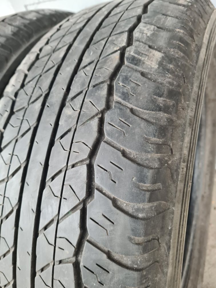 2 бр. летни гуми 265/60/18 Dunlop 5,5 mm DOT 2414