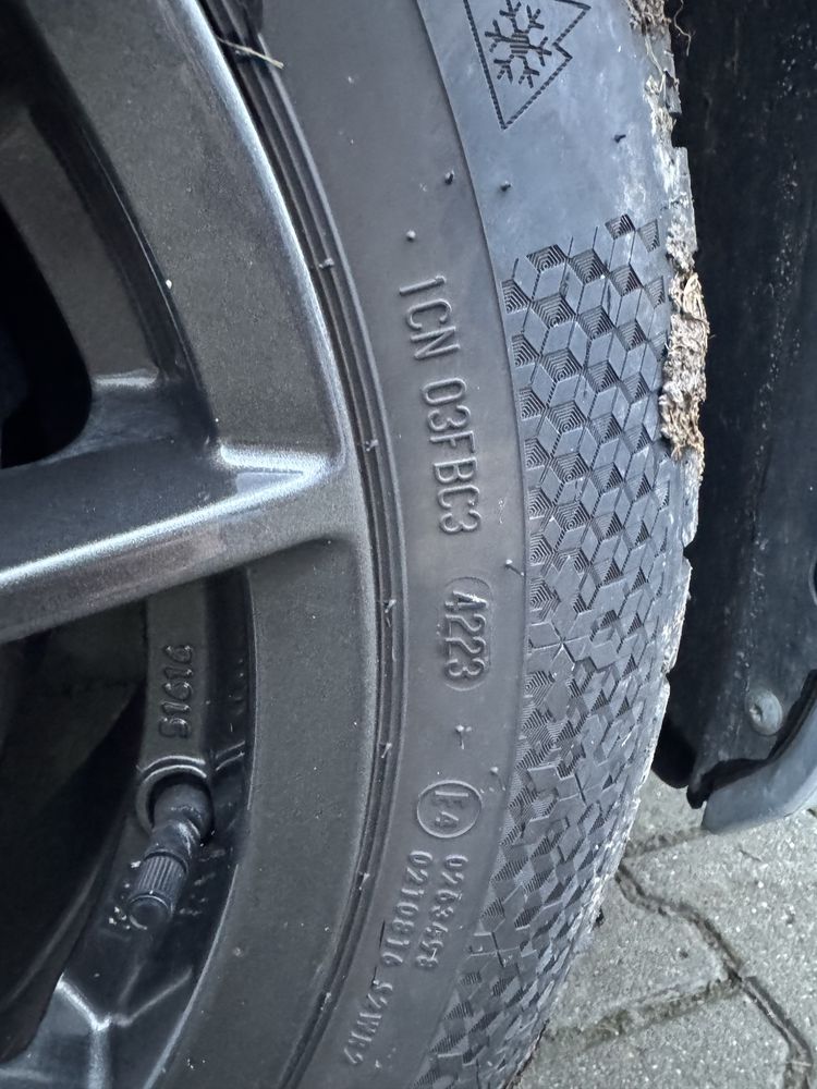 Jante 17" (5x112) VW Skoda Audi Cauciucuri Iarna 205 55